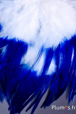 Gallo - 10-15 cm - bianco-blu notte